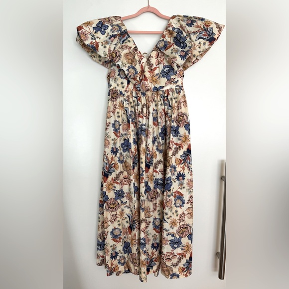 Ulla Johnson Francesca Dress in Magnolia print - Picture 8 of 10